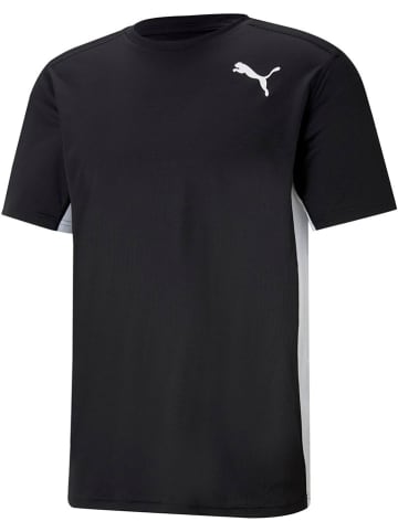 Puma Shirt "Cross the Line" in Schwarz