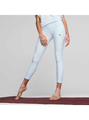 Puma Trainingsleggings "Studio" in Hellblau