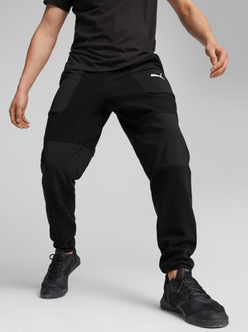 Puma Spodnie dresowe "Fit Hybrid" w kolorze czarnym