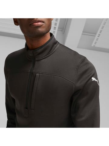 Puma Koszulka funkcyjna "Run" w kolorze czarnym