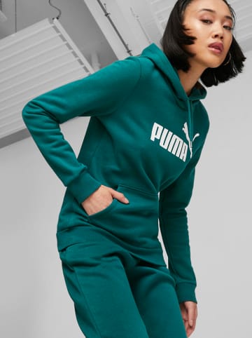 Puma Bluza "ESS" w kolorze zielonym