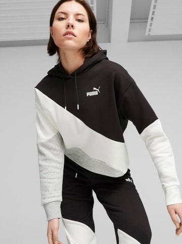 Puma Hoodie "Power" zwart/wit/grijs