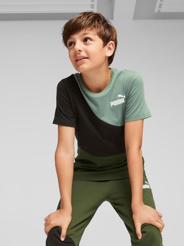 Puma Shirt groen/zwart