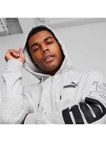 Puma Sweatjacke "Power" in Grau