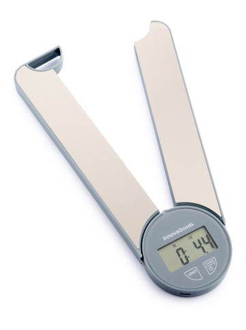 InnovaGoods Faltbare Küchenwaage in Silber/ Grau - (H)23,2 cm