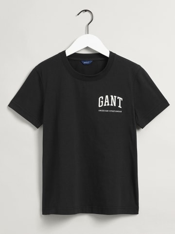 Gant Koszulka w kolorze czarnym