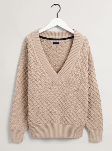 Gant Sweter w kolorze beżowym