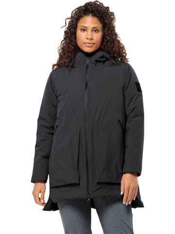 Jack Wolfskin Winterjacke "Luisenplatz" in Schwarz