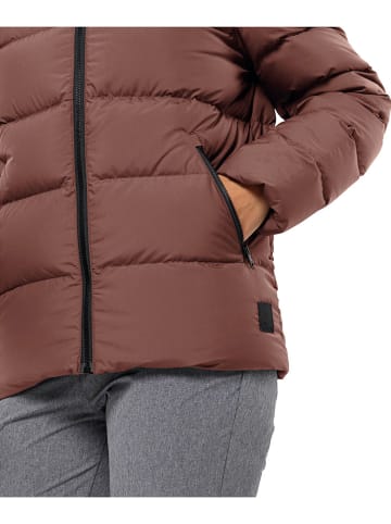 Jack Wolfskin Daunenjacke "Frozen Palace" in Braun