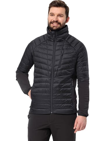 Jack Wolfskin Hybride jas "Nebelhorn" zwart