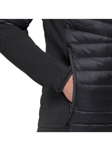 Jack Wolfskin Hybride jas "Nebelhorn" zwart