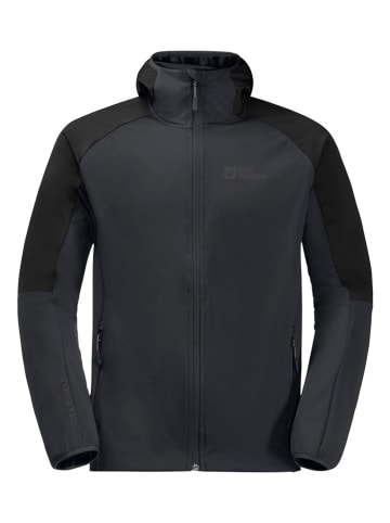 Jack Wolfskin Softshelljacke "Feldberg" in Schwarz