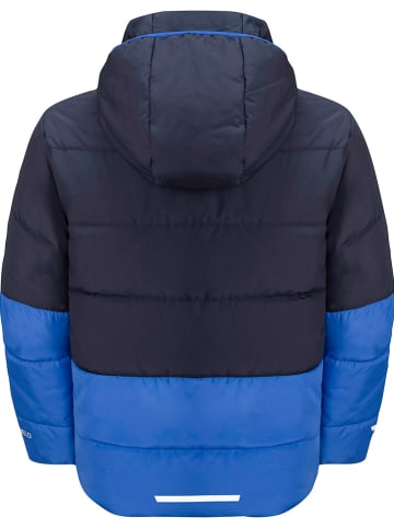 Jack Wolfskin Doorgestikte jas "Two Hills" donkerblauw/blauw