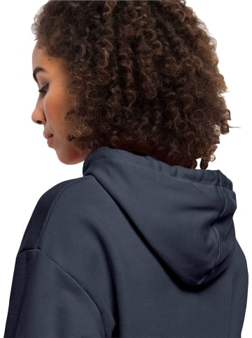 Jack Wolfskin Hoodie "Essential" in Dunkelblau