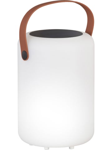 Lampa stołowa LED "Orno" w kolorze białym - wys. 20 x Ø 14 cm
