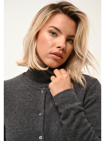 Just Cashmere Kaschmir-Cardigan "Katharine" in Anthrazit