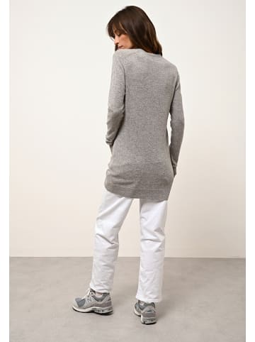 Just Cashmere Kasjmieren vest grijs