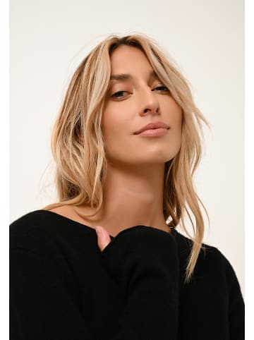 Just Cashmere Kaszmirowy sweter "Grace" w kolorze czarnym