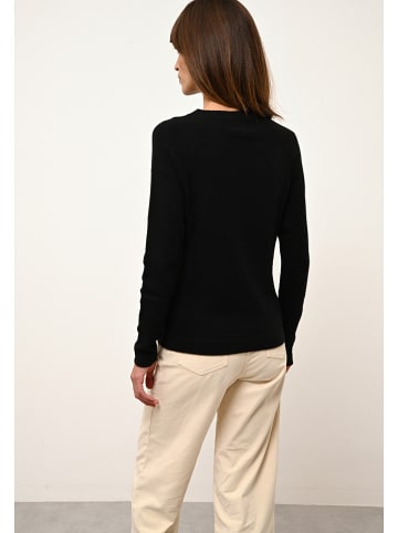 Just Cashmere Kaszmirowy sweter "Jane" w kolorze czarnym