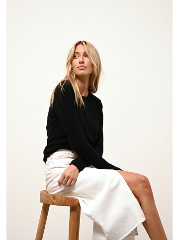 Just Cashmere Kaschmir-Pullover "Vivian" in Schwarz