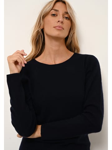 Just Cashmere Kaschmir-Pullover "Vivian" in Dunkelblau