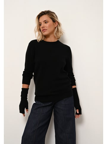 Just Cashmere Kasjmieren trui "Janice" zwart