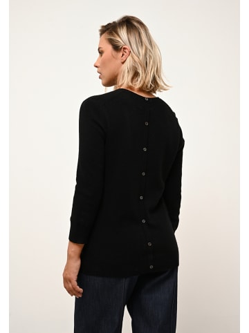 Just Cashmere Kasjmieren trui "Janice" zwart