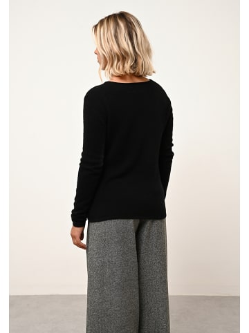 Just Cashmere Kasjmieren trui "Joan" zwart