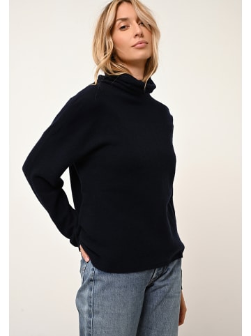 Just Cashmere Kaschmir-Rollkragenpullover "Blantyre" in Dunkelblau