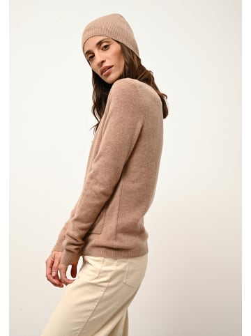 Just Cashmere Kasjmieren vest "Katharine" camel