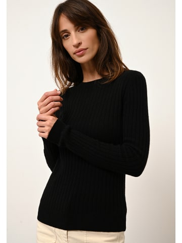 Just Cashmere Kaszmirowy sweter "Avana" w kolorze czarnym