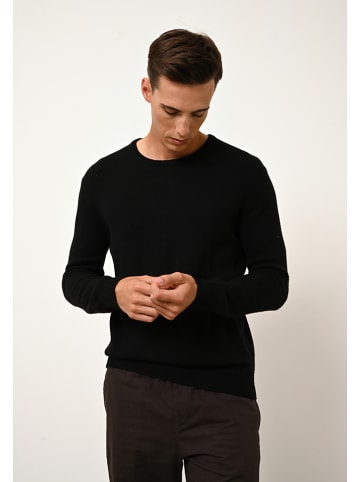 Just Cashmere Kaszmirowy sweter "Gabin" w kolorze czarnym