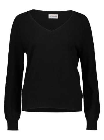 Just Cashmere Kasjmieren longsleeve "Glams" zwart