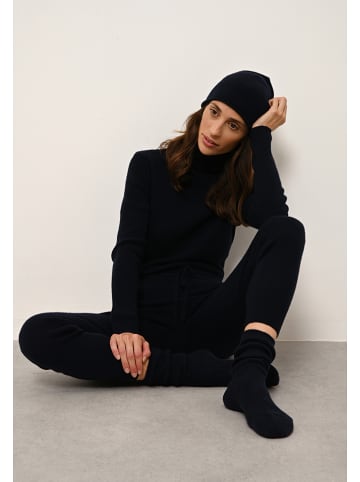 Just Cashmere Kasjmieren sokken "Dayaya" donkerblauw