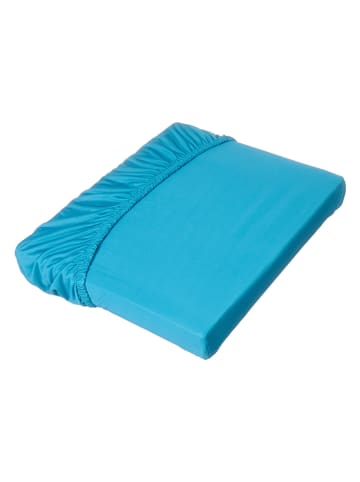 avance Microvezel-jersey hoeslaken turquoise