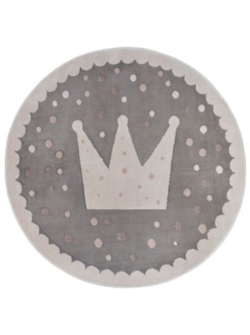 Hanse Home Laagpolig tapijt "Crown" grijs/crème