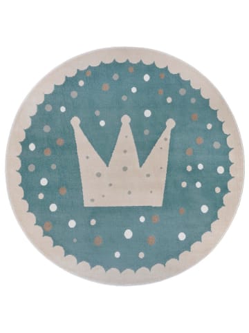 Hanse Home Kurzflor-Teppich "Crown" in Blau