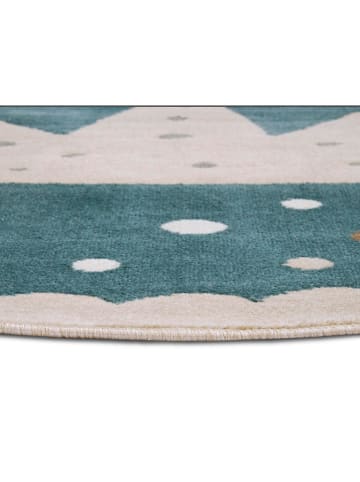 Hanse Home Laagpolig tapijt "Crown" blauw