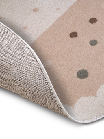 Hanse Home Laagpolig tapijt "Crown" beige/crème