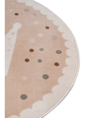 Hanse Home Laagpolig tapijt "Crown" beige/crème