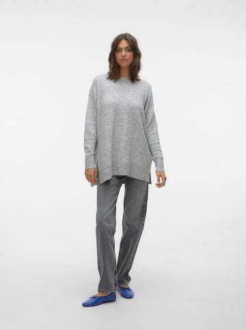 Vero Moda Sweter w kolorze jasnoszarym