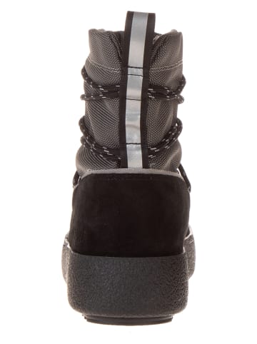 Moon Boot Botki zimowe "Mtrack" w kolorze szaro-czarnym