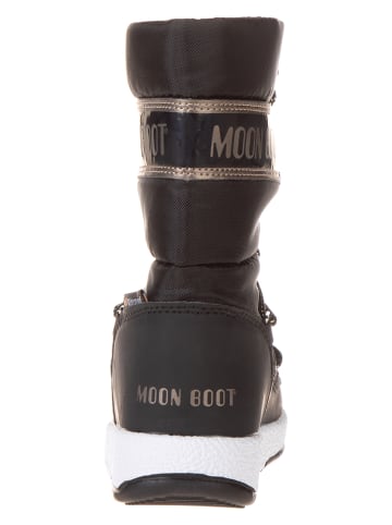 Moon Boot Kozaki zimowe "Quilted" w kolorze czarnym