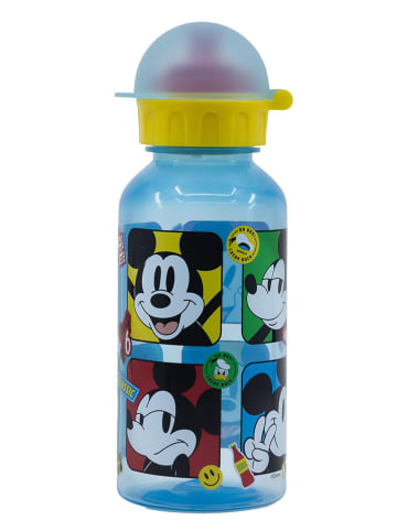 MICKEY Bidon "Mickey Mouse" w kolorze niebieskim - 370 ml