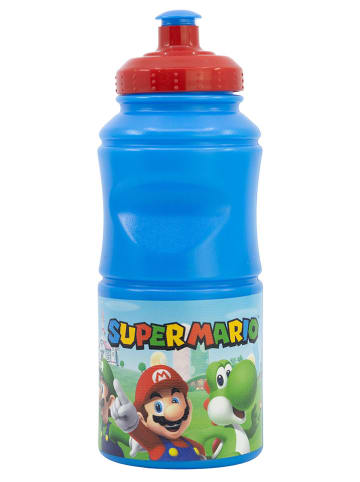 Super Mario Bidon "Super Mario" w kolorze niebieskim - 380 ml