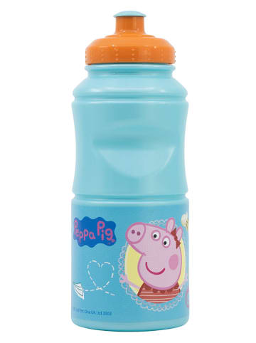 Peppa Pig Bidon "Peppa Pig" w kolorze turkusowym - 380 ml