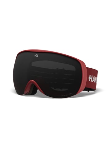 HANUKEII Ski-/snowboardbril "Aspen" zwart/bordeaux