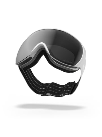 HANUKEII Ski-/snowboardbril "Aspen" zwart/zilverkleurig