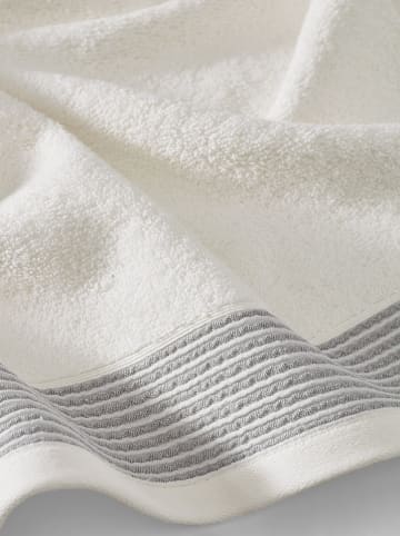 Elizabed 2-delige handdoekenset wit