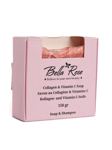 Bella Rose Mydło "Collagen & Vitamin C" - 150 g